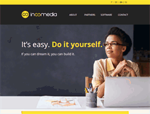 Tablet Screenshot of incomedia.eu